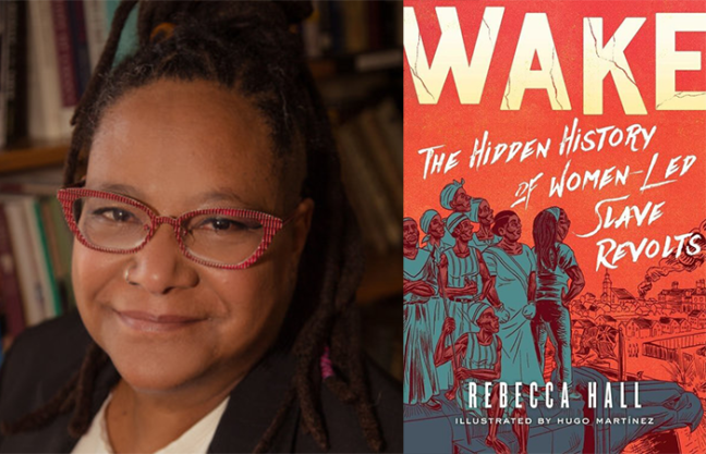 Author Visit: Dr. Rebecca Hall, author of Wake: The Hidden